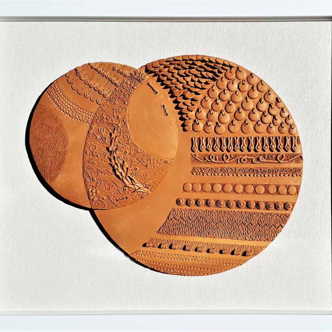 Moto continuo del pensiero di una ricamatrice di terre