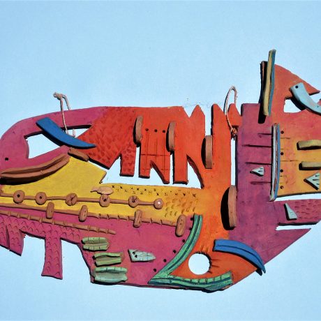 Ceramiche artistiche Animali vestiti a Guerra