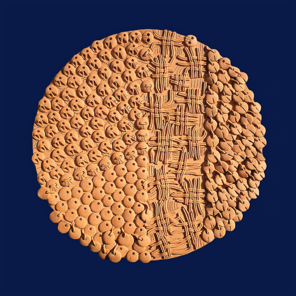 Ceramiche artistiche Grappoli Rotondi e Intrecci