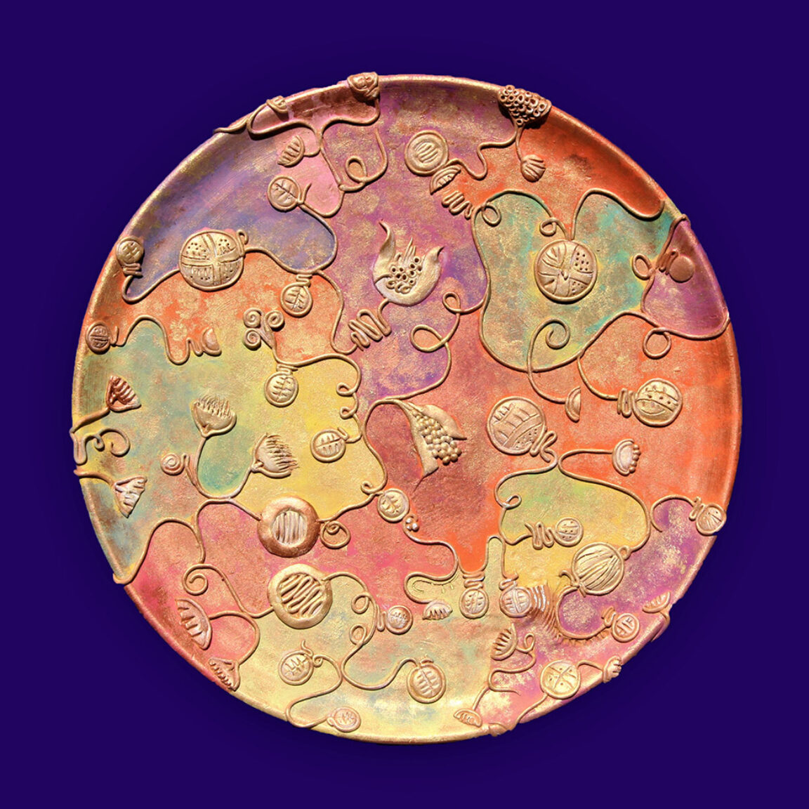 Ceramiche artistiche Pensieri Dorati