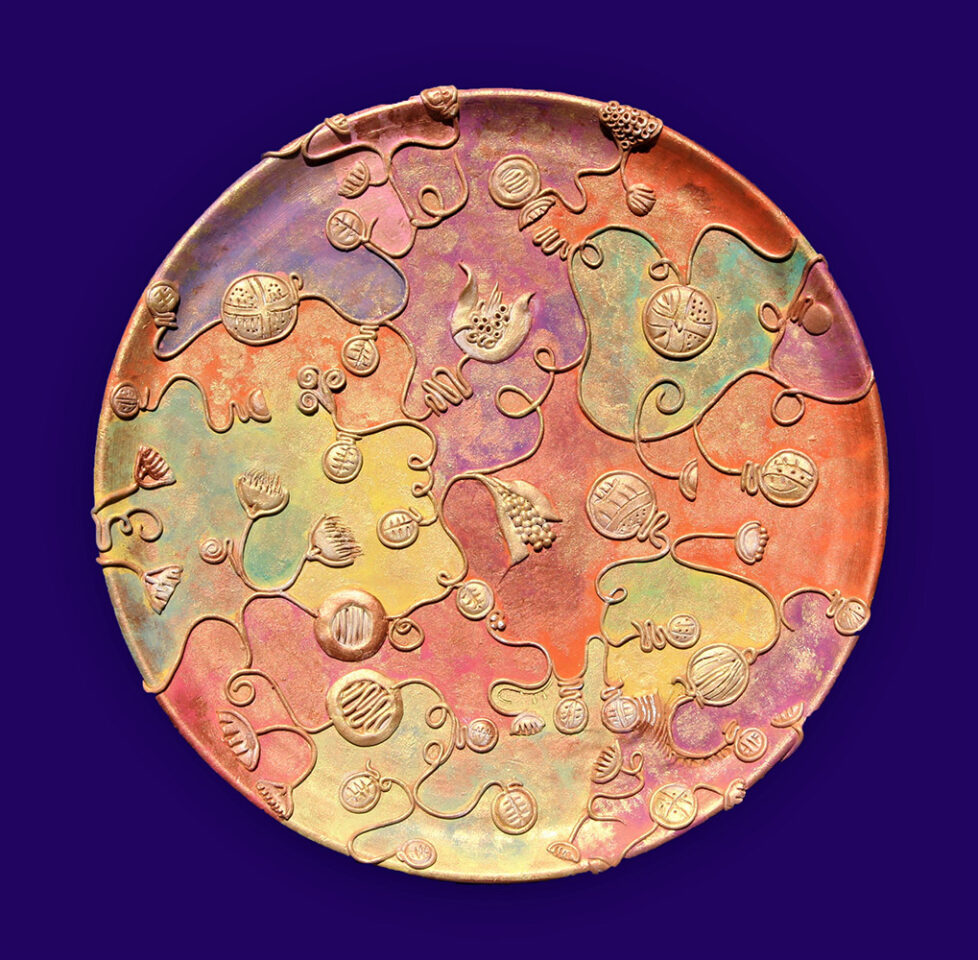 Ceramiche artistiche Pensieri Dorati