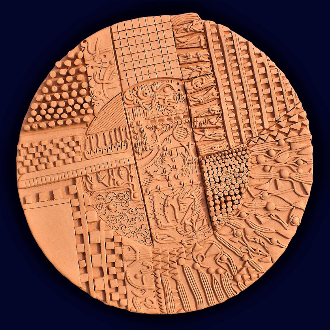 Ceramiche artistiche Segni Suggestioni ed Alfabeti